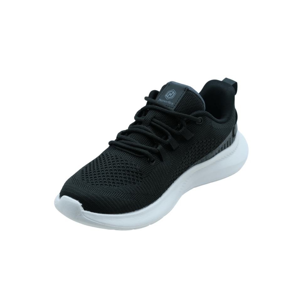 JAZBA Erkek Sneaker Ayakkabı Siyah/Beyaz
